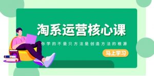 淘系运营核心课，你学的不只是方法而是创造方法的根源（190节课）-KJ分享