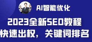 [建站优化]2023最新网站AI智能优化SEO教程，简单快速出权重，AI自动写文章+AI绘画配图-KJ分享