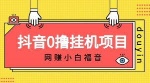 抖音全自动挂机薅羊毛，单号一天5-500＋，纯躺赚不用任何操作-KJ分享