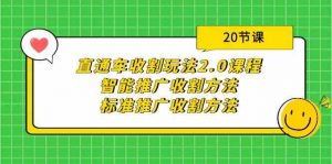 直通车收割玩法2.0课程：智能推广收割方法+标准推广收割方法（20节课）-KJ分享