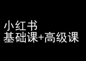 小红书基础课+高级课-小红书运营教程-KJ分享