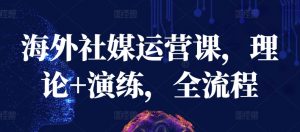 海外社媒运营课,理论+演练,全流程-KJ分享