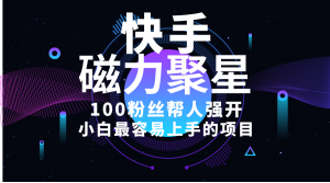 小白最容易上手的项目!售卖磁力聚星开通码,一单20,一天十几单,轻松…-KJ分享
