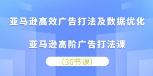亚马逊高效广告打法及数据优化,亚马逊高阶广告打法课(36节)-KJ分享