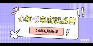 小红书电商实战营:小红书笔记带货和无人直播,24年6月新课-KJ分享