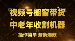 视频号最火爆赛道,橱窗带货,流量分成计划,条…-KJ分享