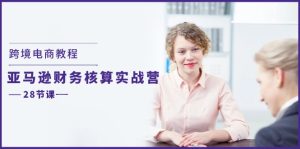 跨境电商教程:亚马逊财务核算实战营(28节课)-KJ分享