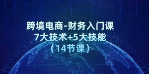跨境电商-财务入门课:7大技术+5大技能(14节课)-KJ分享