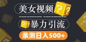 搬运tk美女视频全网分发，日引s粉300+，轻松变现，不限流量不封号【揭秘】-KJ分享