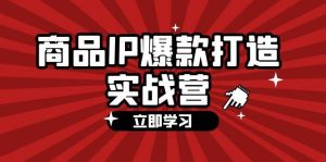 商品-IP爆款打造实战营【第四期】,手把手教你打造商品IP,爆款 不断-KJ分享