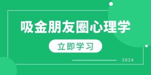 朋友圈吸金心理学：揭秘心理学原理，增加业绩，打造个人IP与行业权威-KJ分享