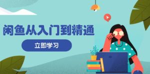 闲鱼从入门到精通：掌握商品发布全流程，每日流量获取技巧，快速高效变现-KJ分享
