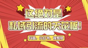 最新首发全平台引流玩法，公域引流私域玩法，轻松获客500+，附引流脚本，克隆截流自热玩法-KJ分享