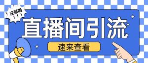 抖音直播间引流创业粉玩法日引200+精准粉丝-KJ分享