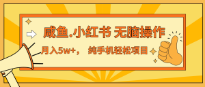 年前暴利项目,7天赚了2.6万,咸鱼,小红书 无脑操作-KJ分享
