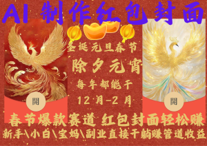 AI红包终于来了 春节谁不发红包?春节谁不领红包?一年一度红包封面,从圣诞干到…-KJ分享