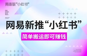 网易官方新推“小红书”，搬运即有收益，新手小白千万别错过(附详细教程)-KJ分享