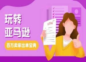 教你玩转亚马逊，跨境电商亚马逊教程，百万卖家出单宝典-KJ分享