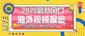 最近风口,海外视频掘金,看海外视频广告 ,轻轻松松日入600+-KJ分享