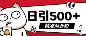 最新抖音引流创业粉，几分钟一个视频，非常暴力，小白直接可上手操作-KJ分享