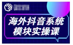 海外抖音Tiktok系统模块实操课,TK短视频带货,TK直播带货,TK小店端实操等-KJ分享