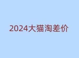 2024版大猫淘差价课程，新手也能学的无货源电商课程-KJ分享