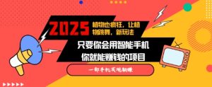 2025蓝海新玩法植物也疯狂,跳舞的植物视频有流量涨粉快,多平台去发布,轻松月入过W-KJ分享