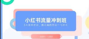 小红书流量冲刺班2025,最懂小红书的女人,快速教你2025年入局小红书-KJ分享