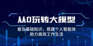 从0玩转大模型,普及基础知识,搭建个人智能体,助力高效工作生活-KJ分享