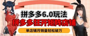 拼多多虚拟商品暴利6.0玩法，轻松实现月入过W-KJ分享