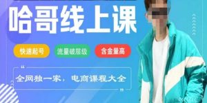 电商线上课程2025年,快速起号,流量破层级,这套方法起号率99%-KJ分享