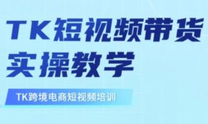 东南亚TikTok短视频带货,TK短视频带货实操教学-KJ分享