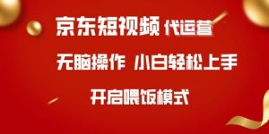 京东短视频代运营，全程喂饭，小白轻松上手-KJ分享