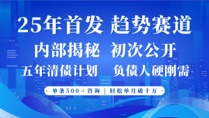 2025年首次公开，真正的事业型赛道，客咨不断，单月轻松破十-KJ分享