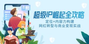 超级IP崛起全攻略，定位+内容力构建，网红转型与商业变现实战-KJ分享