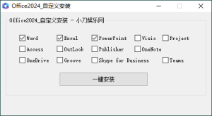 微软Office 2024 25年3月授权版-KJ分享
