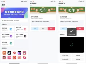 安卓无印v1.6多平台去水印工具-KJ分享