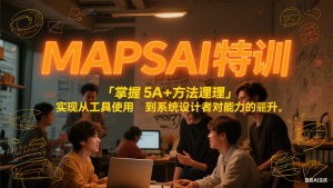 MAPSAI 特训，掌握 5A + 方法论，实现从工具使用者到系统设计者的能力跃升-KJ分享