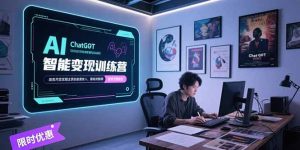 AI智能变现训练营，ChatGPT写作变现，电影解说制作，图文带货方法论-KJ分享
