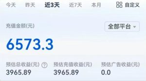 短剧新赛道—动漫短剧玩法,目前红利期月收益轻松达到6000+-KJ分享
