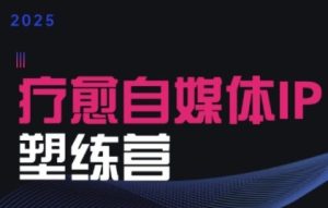 2025治愈自媒体IP训练营，专为疗愈领域从业者打造-KJ分享