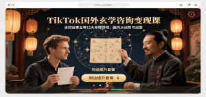 TikTok国外玄学咨询变现课,含财运事业等12大命理领域,融风水运势与运营-KJ分享