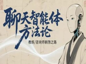 聊天智能体方法论-咨询师教师个人IP教程，咨询师教练躺賺之路-KJ分享