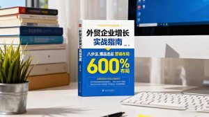 外贸企业增长实战指南，八步法、爆品选品、营销布局，业绩增长300%-KJ分享