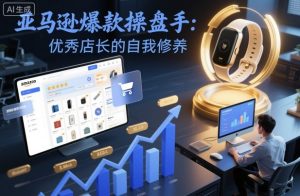 亚马逊爆款操盘手：优秀店长的自我修养-KJ分享