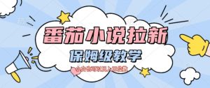 番茄小说拉新,保姆级教程,小白也可以日入三位数-KJ分享