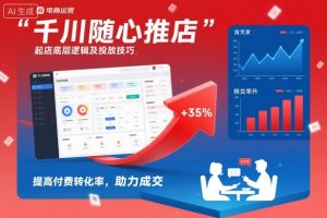 千川随心推起店底层逻辑及投放技巧，提高付费转化率，助力成交-KJ分享