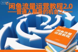 闲鱼流量运营教程2.0——普通人翻身的机会之一-KJ分享