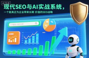 现代SEO与AI实战系统，一个能真正为企业带来长期价值的SEO战略（英语+中文字幕）-KJ分享