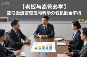 【老板与高管必学】亚马逊运营管理与科学分钱机制全解析-KJ分享